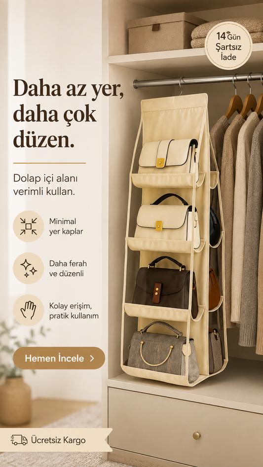 Munchy Dolap İçi Çok Amaçlı Organizer